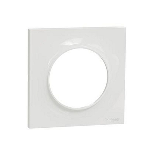 Odace Styl, lot de 100 plaques Blanc 1 poste-S523702P-3606480496523-SCHNEIDER ELECTRIC FRANCE