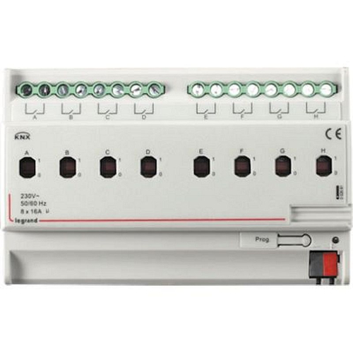 Contrôleur BUS KNX ON OFF et 8 sorties 16A - 8 modules DIN-002681-3414970601407-LEGRAND