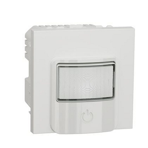 Unica - détecteur de mouvements + poussoir - 230V - 10A - Blanc - méca seul-NU352518-3606485445731-SCHNEIDER ELECTRIC FRANCE