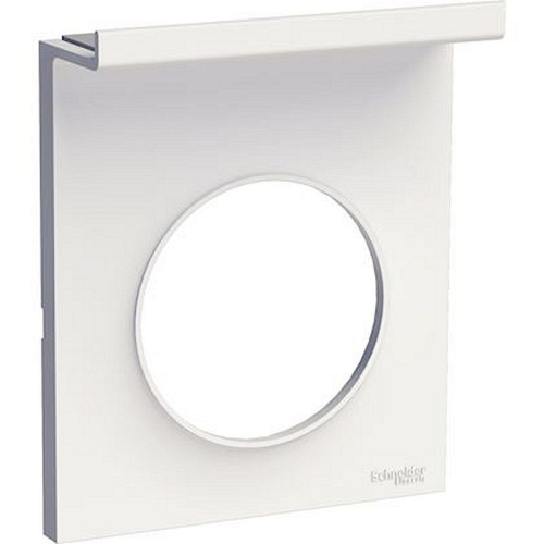 Odace Styl Pratic, plaque Blanc support téléphone mobile, 1 poste-S520712-3606480318399-SCHNEIDER ELECTRIC FRANCE