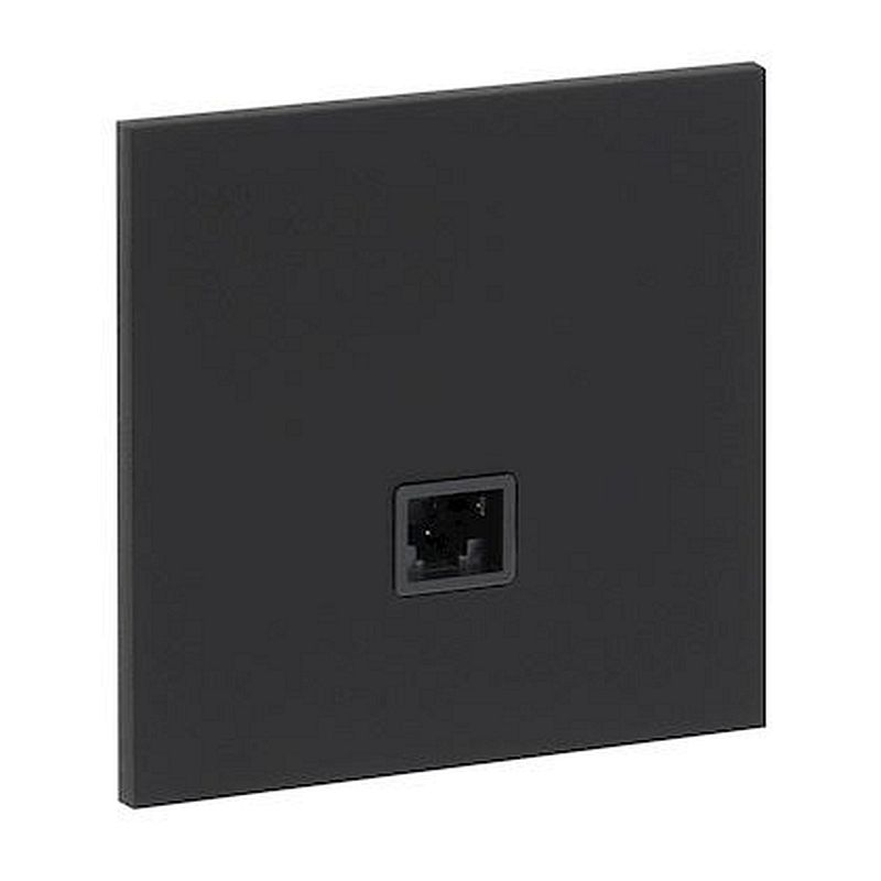 Art d'Arnould univers Epure prise RJ45 catégorie6 FTP - noir mat