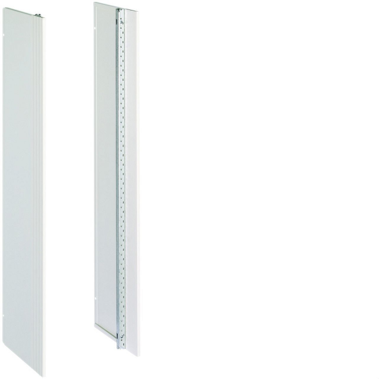 Jeu de 2 côtés quadro4 p 260mm h 1350mm l 245.5mm RAL 9010 blanc paloma