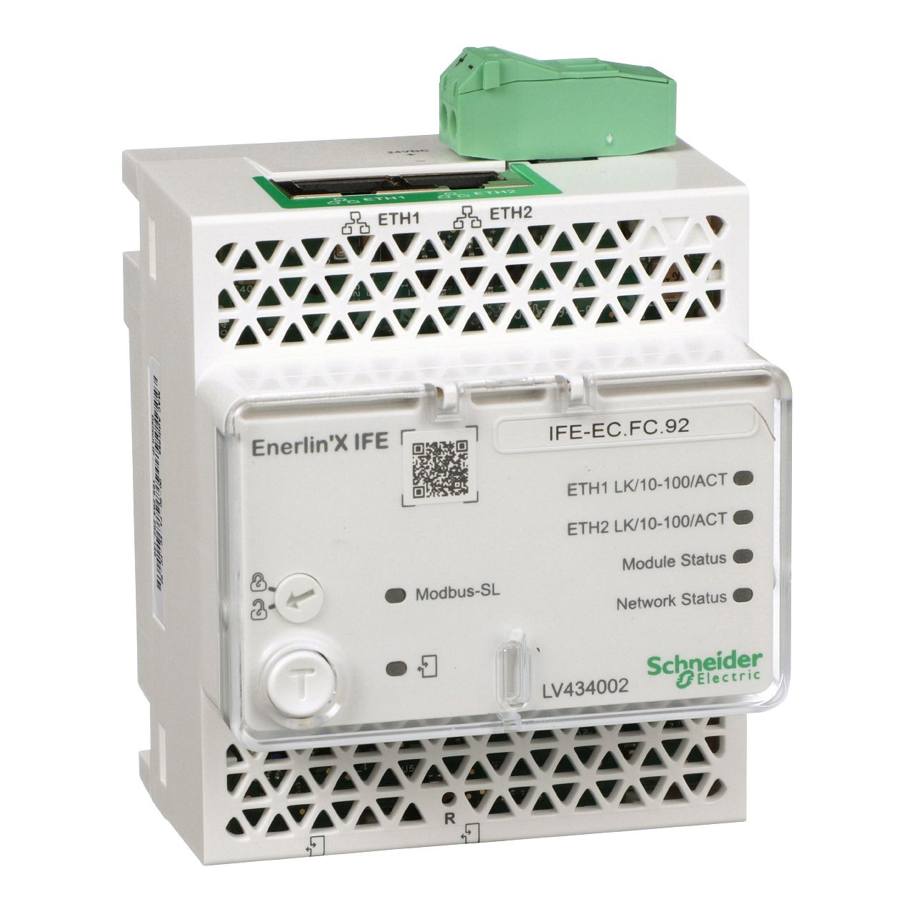 EnerLin'X IFE - interface Ethernet et passerelle pour disj ComPacT et Masterpact