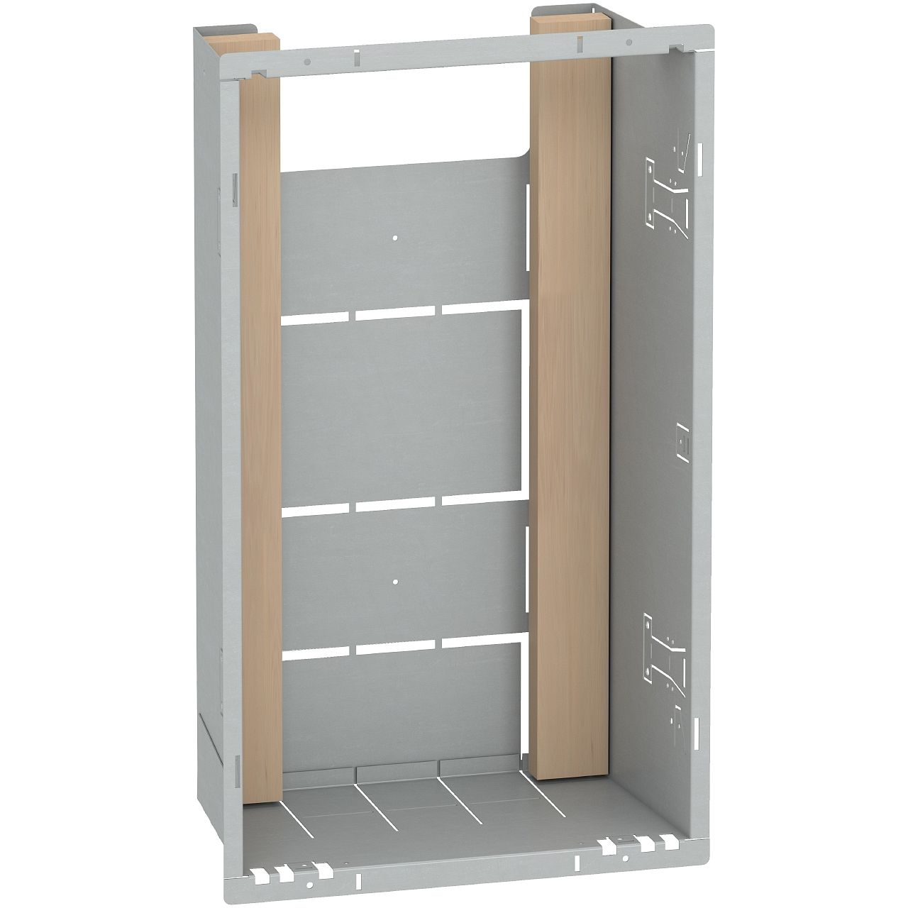 Resi9 - bac d'encastrement 1X13 modules - hauteur utile 477 mm