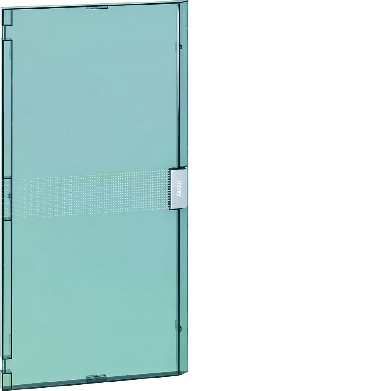 Porte transparente pour coffret vega largeur 18 modules hauteur 4 rangées