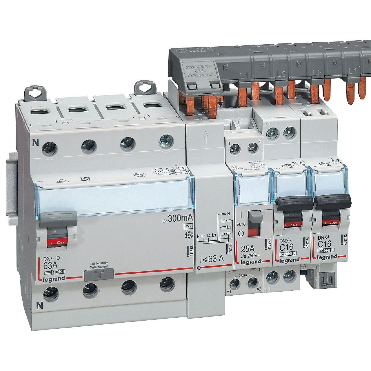 Peigne d'alimentation 4P tête de groupe HX³ horizontal optimisé - 12 modules