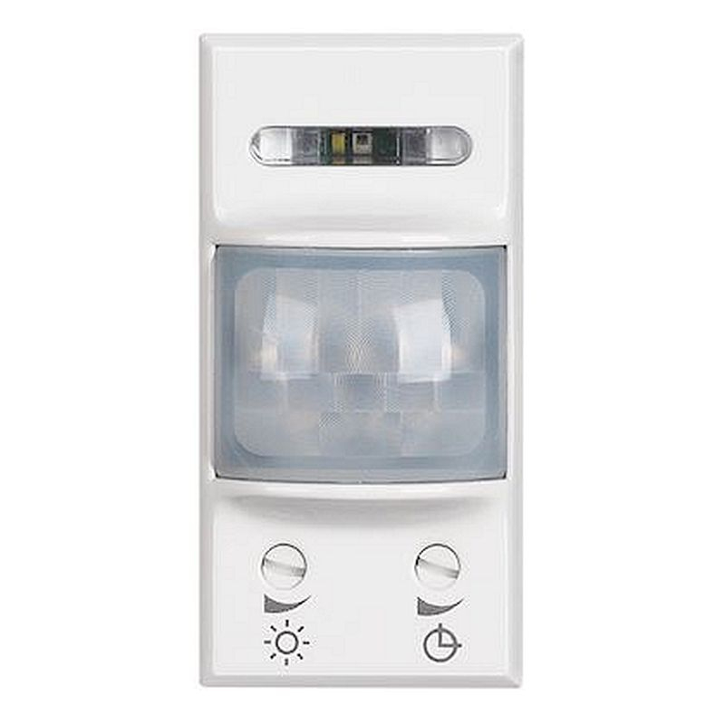 Détecteur IR Axolute 3 fils avec neutre 0-460W maxi portée 105DEG - 1 mod - Whit