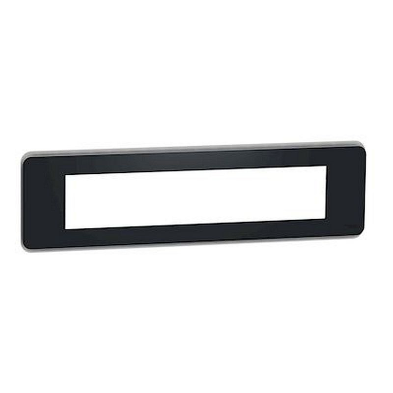 Unica Pro - plaque de finition - Anthracite - 10 modules