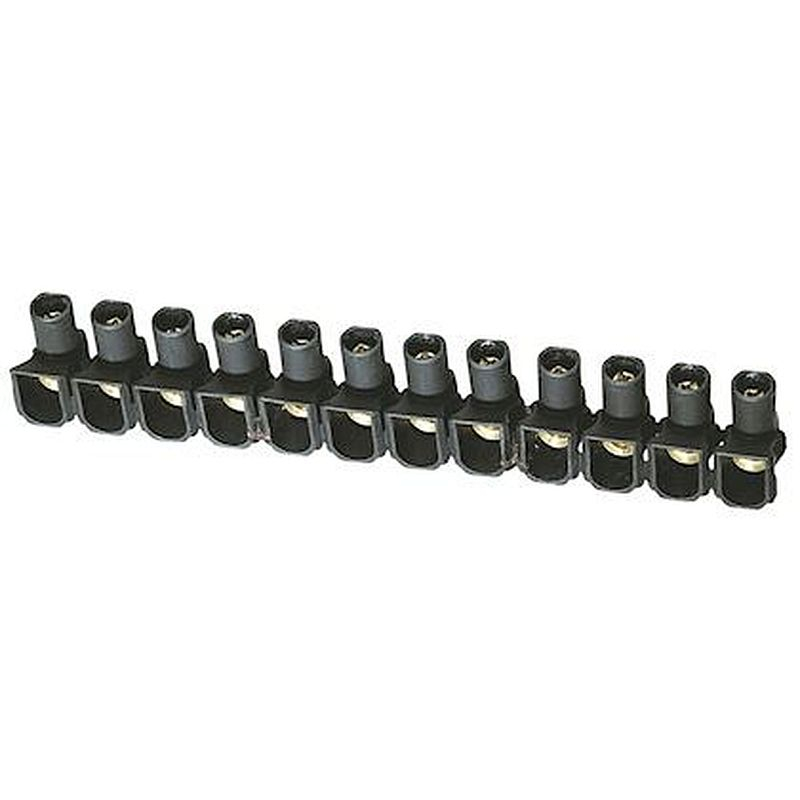 Barrette de connexion Hypo avec capacité assignée 2,5mm² - noir