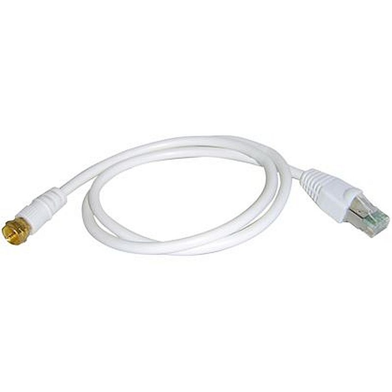 Cordon de liaison Fiche F/RJ45 Lg 0,7 m