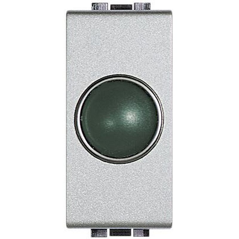 Témoin lumineux Livinglight diffuseur vert - Tech - 1 module