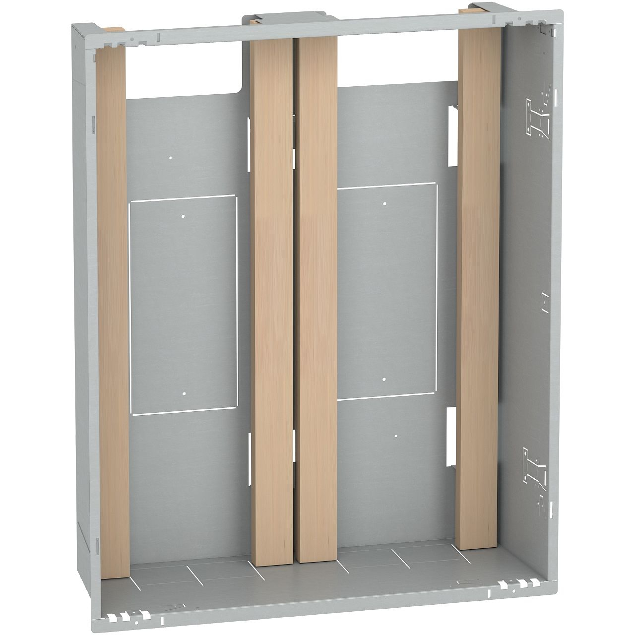 Resi9 - bac d'encastrement 2x13 modules - hauteur utile 645 mm