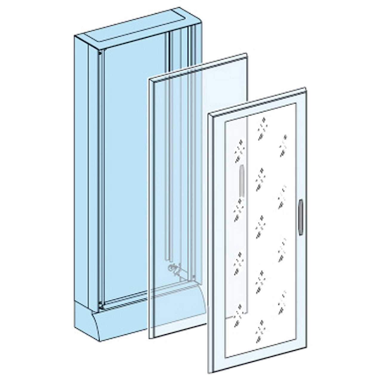 Prisma - armoire Prisma G - IP30 - L= 600mm - 33 modules verticaux