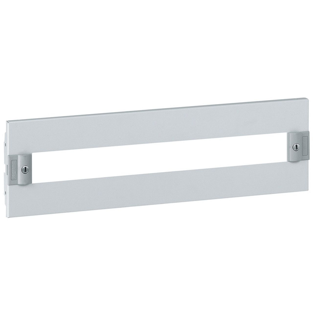 Plastron métal 1/4 tour pour appareils modulaires dans XL³400 - hauteur 150mm