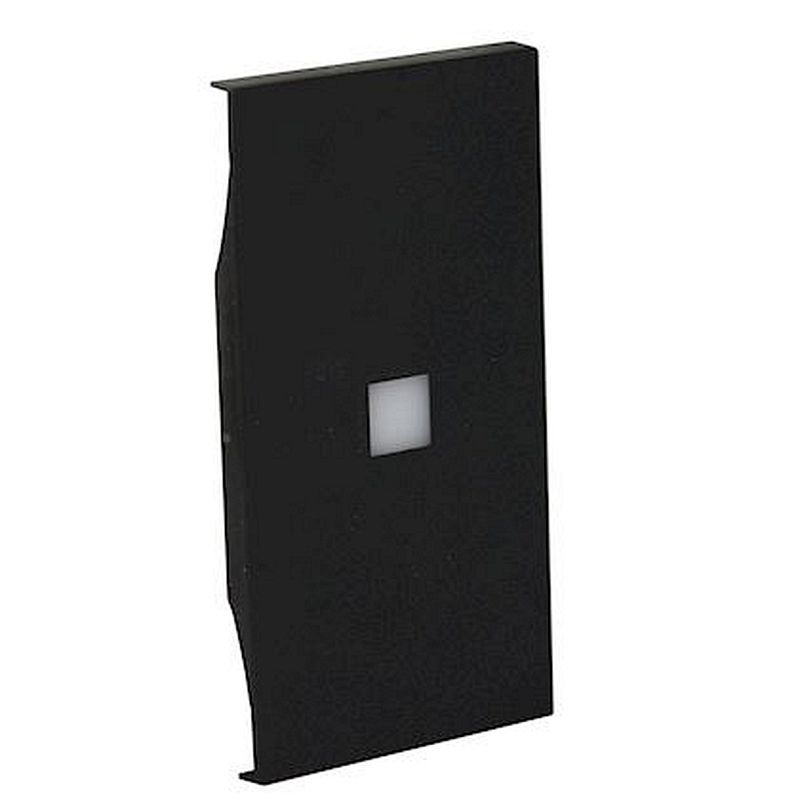 Enjoliveur Living Now haute luminosité MyHOME_Up 2 modules - noir