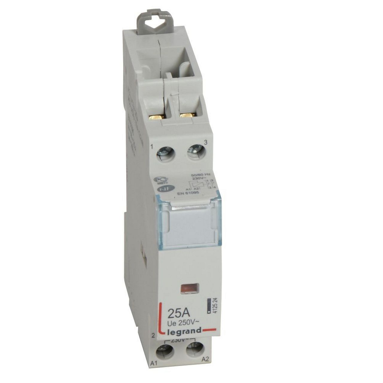 Contacteur de puissance bobine 230V~ - 2P - 250V~~ - 25 A - 2 O - 1 module