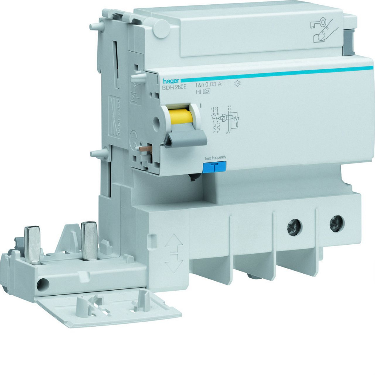 Bloc différentiel 2P 125A 30mA type haute immunité