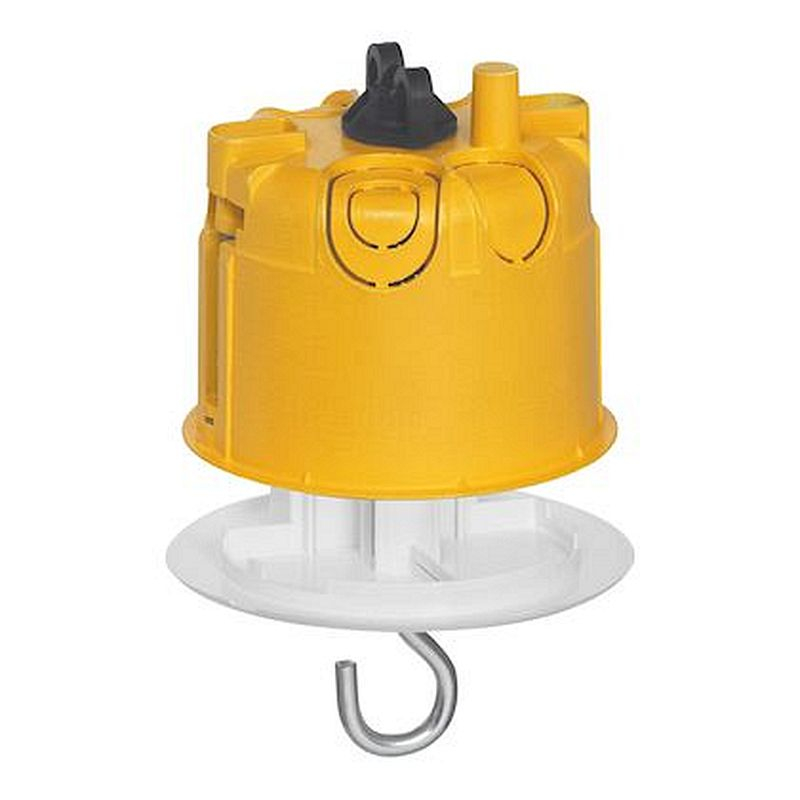 Boîte luminaire Batibox cloisons sèches couvercle DCL pour point de centre