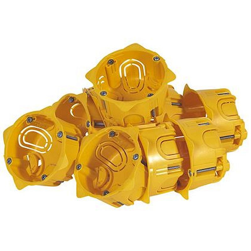 Lot de 6x50 boîtes 1 poste Batibox - profondeur 40mm