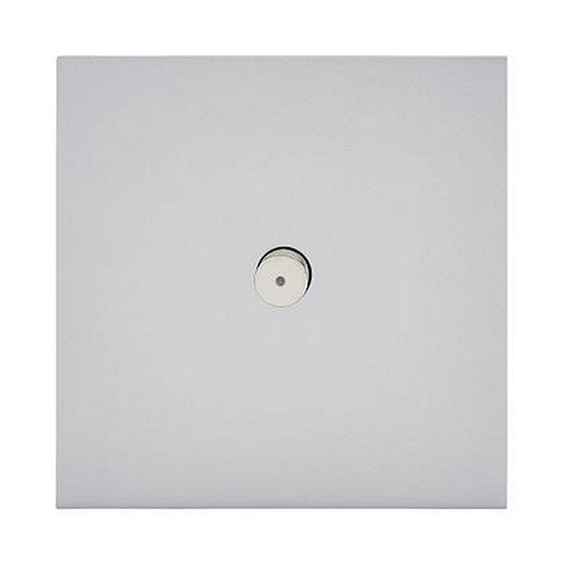 Art d'Arnould univers Epure poussoir lumineux à bouton rond 2A - acier satin