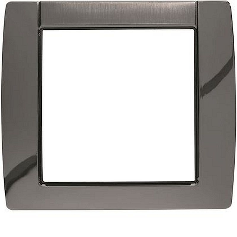 Kallysta classic plaque 1 poste métal Platinium