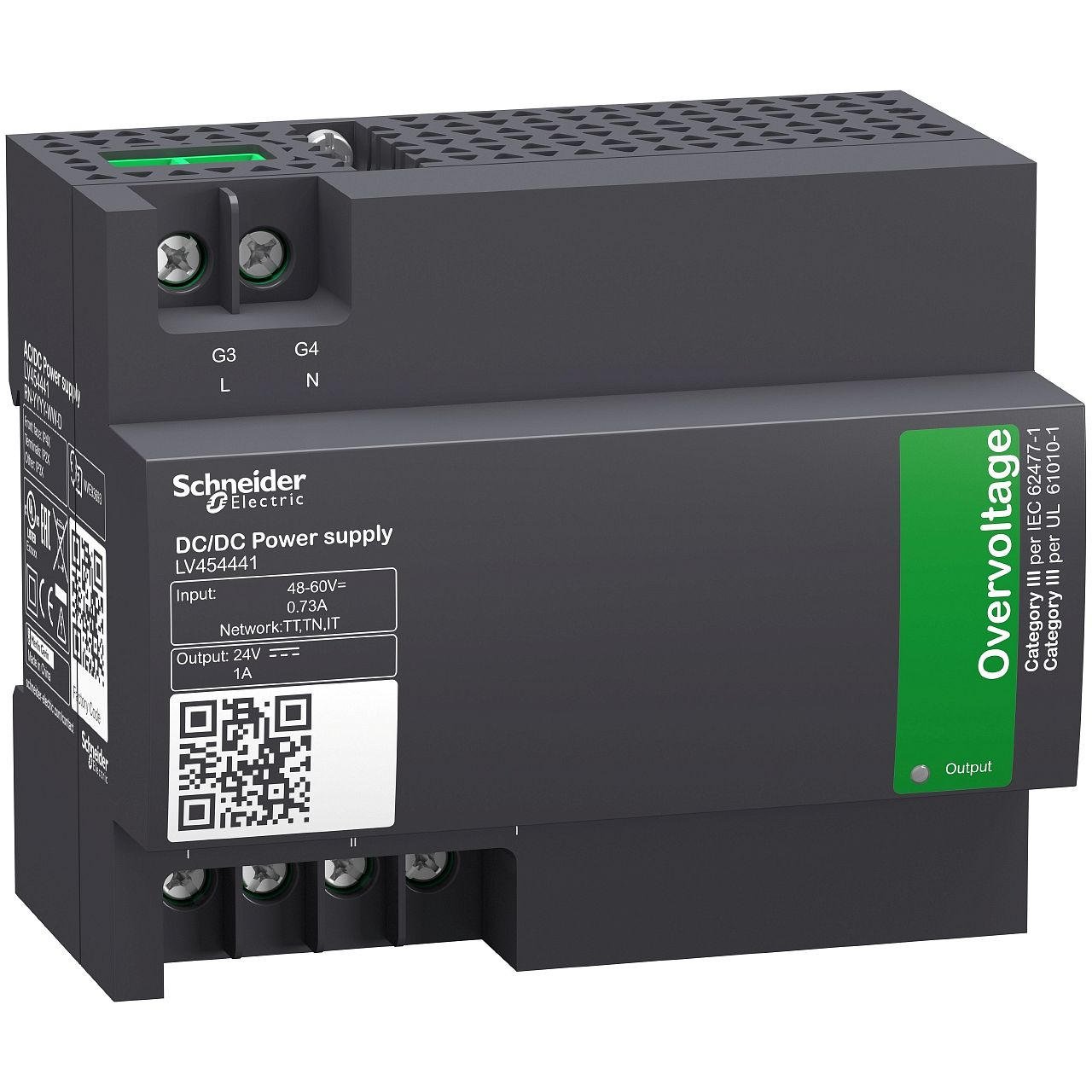 ComPacT Masterpact - module d'alimentation électrique externe AD - 48/60Vcc