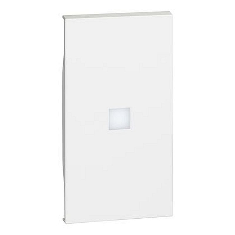 Enjoliveur Living Now pour forte intensité lumineuse 2 modules - blanc