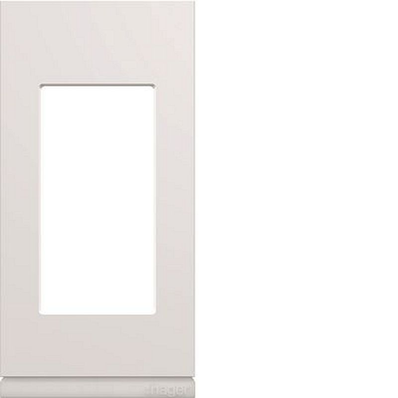 Plaque gallery plastique injecté 1 module  pure