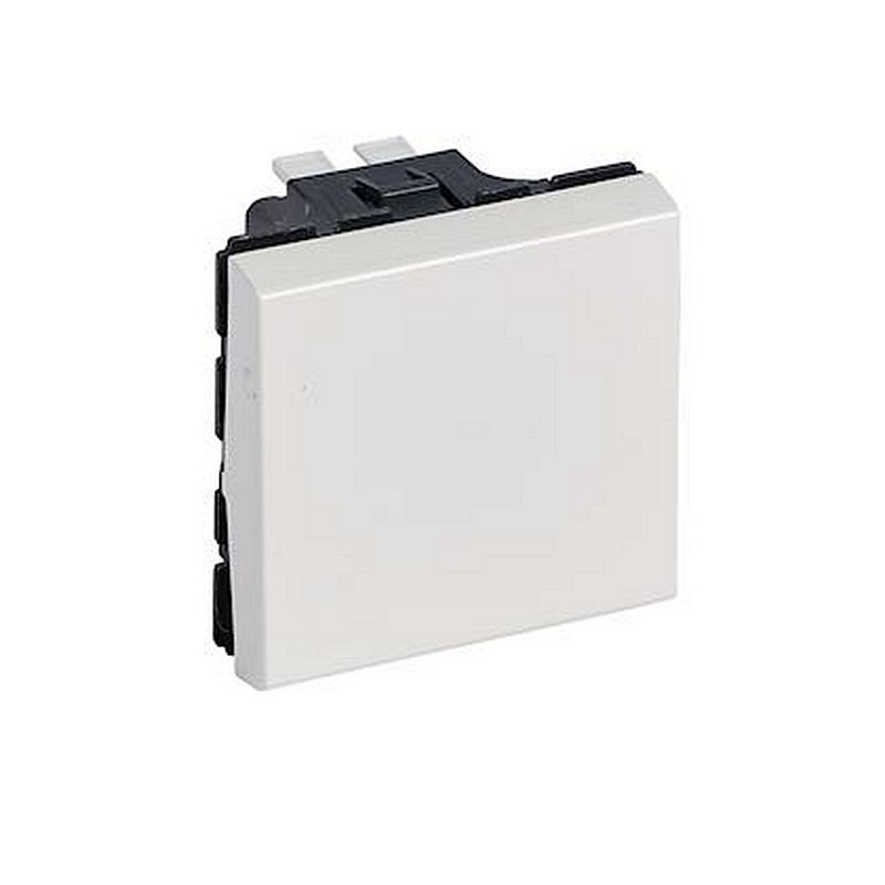 Interrupteur ou va-et-vient Logix - 2 modules - Bornes auto - Blanc Artic