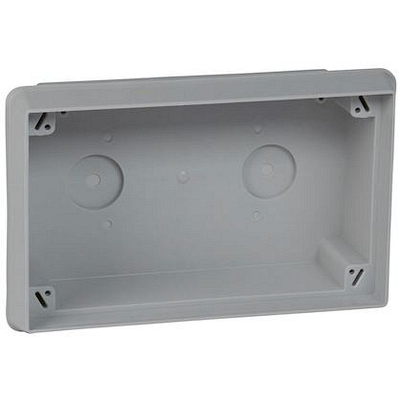 Boîte de dérivation grande capacité Batibox béton 193x303x92mm