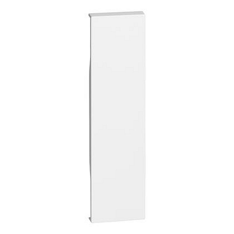 Enjoliveur Living Now pour obturateur 1 module - blanc