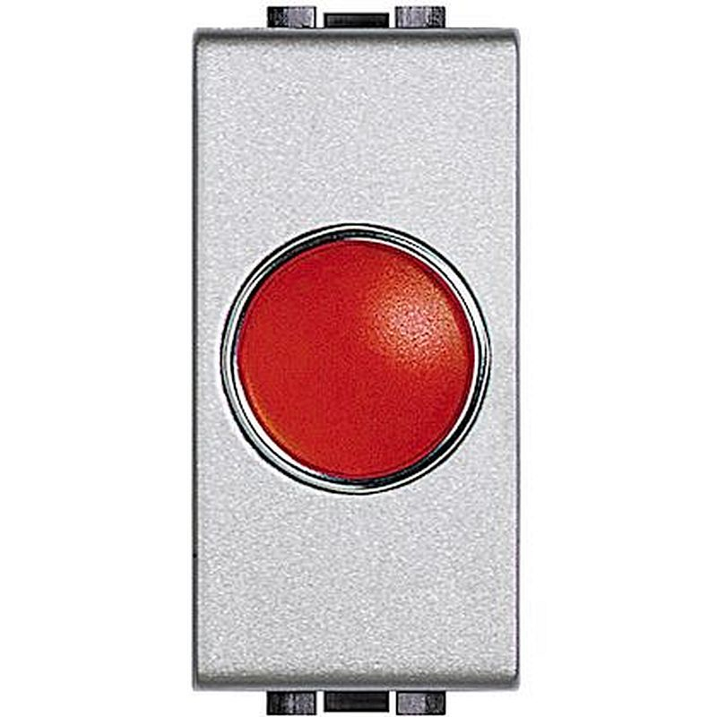 Témoin lumineux Livinglight diffuseur rouge - Tech - 1 module