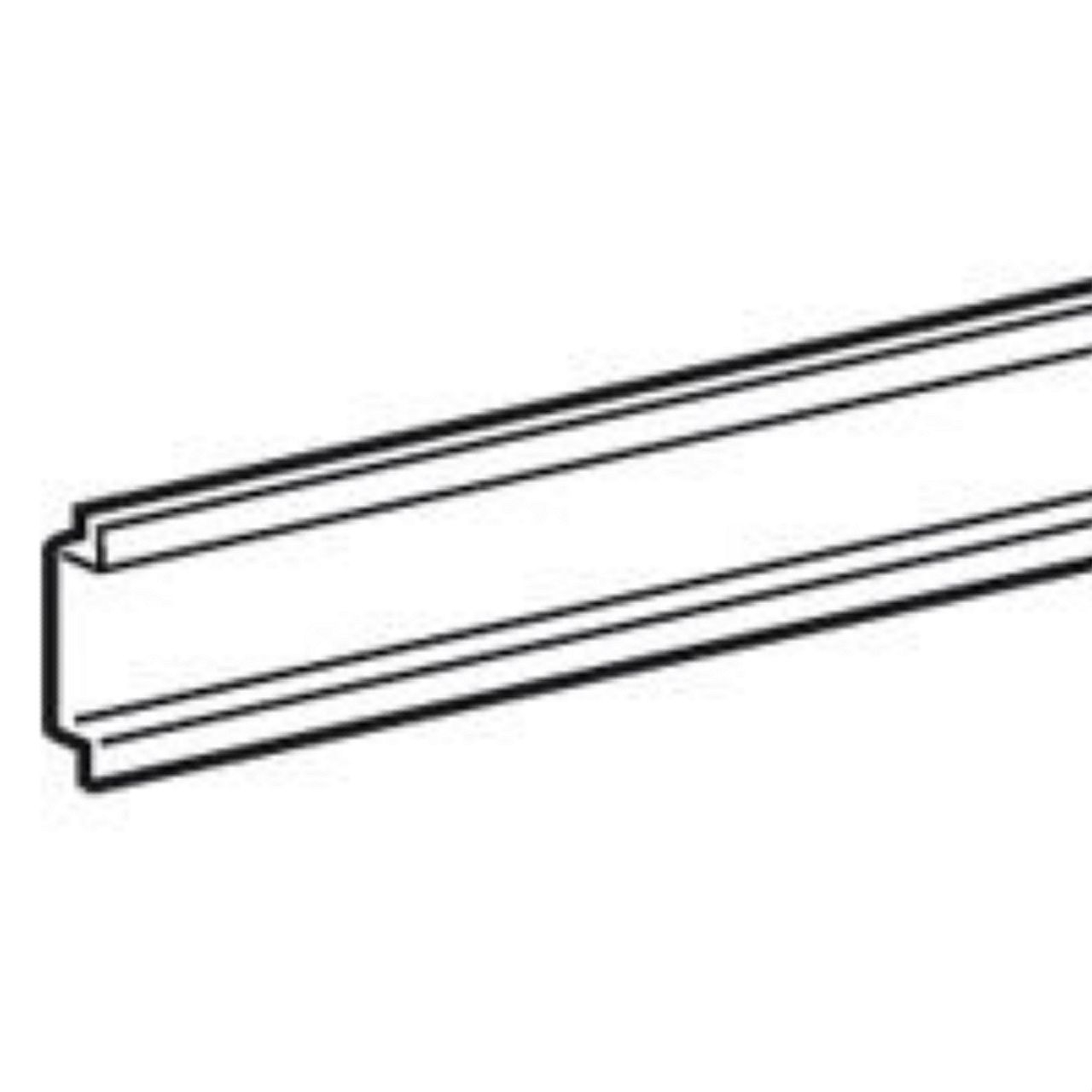 Rail universel XL³4000/XL³800 - fixer sur montant fonctionnel -larg.600mm 24 mod