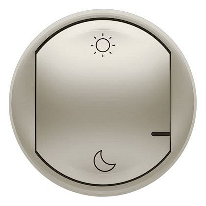 Enjoliveur Céliane with Netatmo pour commande sans fil Lever/Coucher - titane