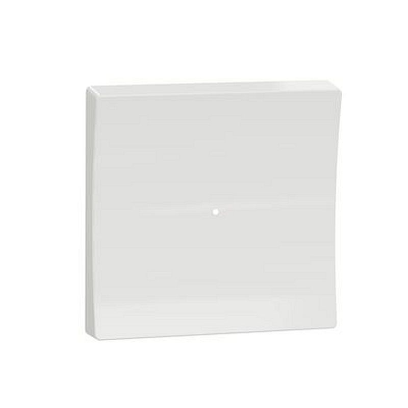 Wiser Unica - variateur poussoir - 2 fils - zigbee - blanc anti mic - méca seul