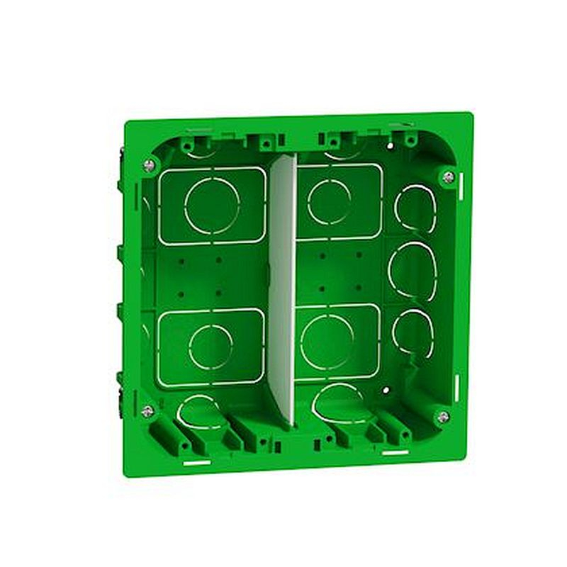 Unica - boîte de concentration encastrée - 2 col de 4 mod - à compléter