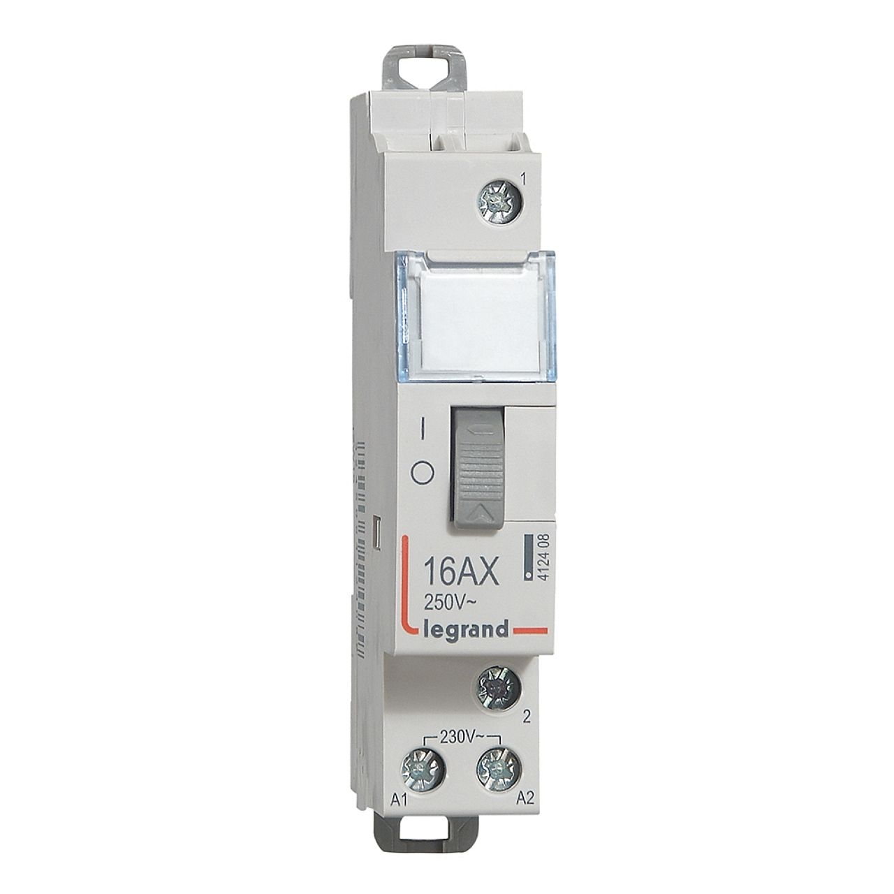 Télérupteur standard à vis 230V~- 1P - 250V~~ - 16A - 1F - 1 module