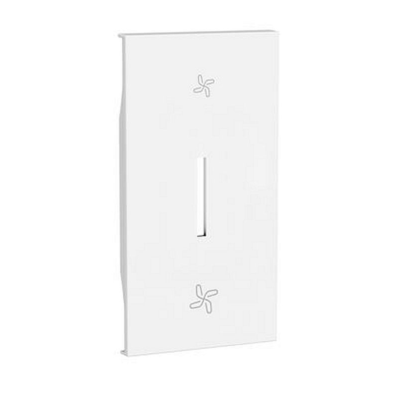 Enjoliveur Living Now pour interrupteur VMC 2 modules - blanc