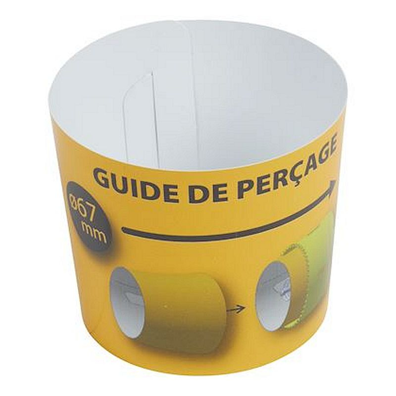 Adaptateur pour scie cloche D=68 à D=80mm