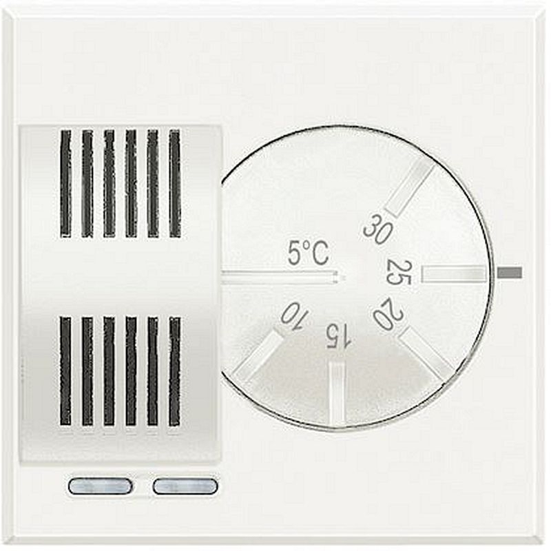 Thermostat d'ambiance électronique Axolute - finition White - 2 modules