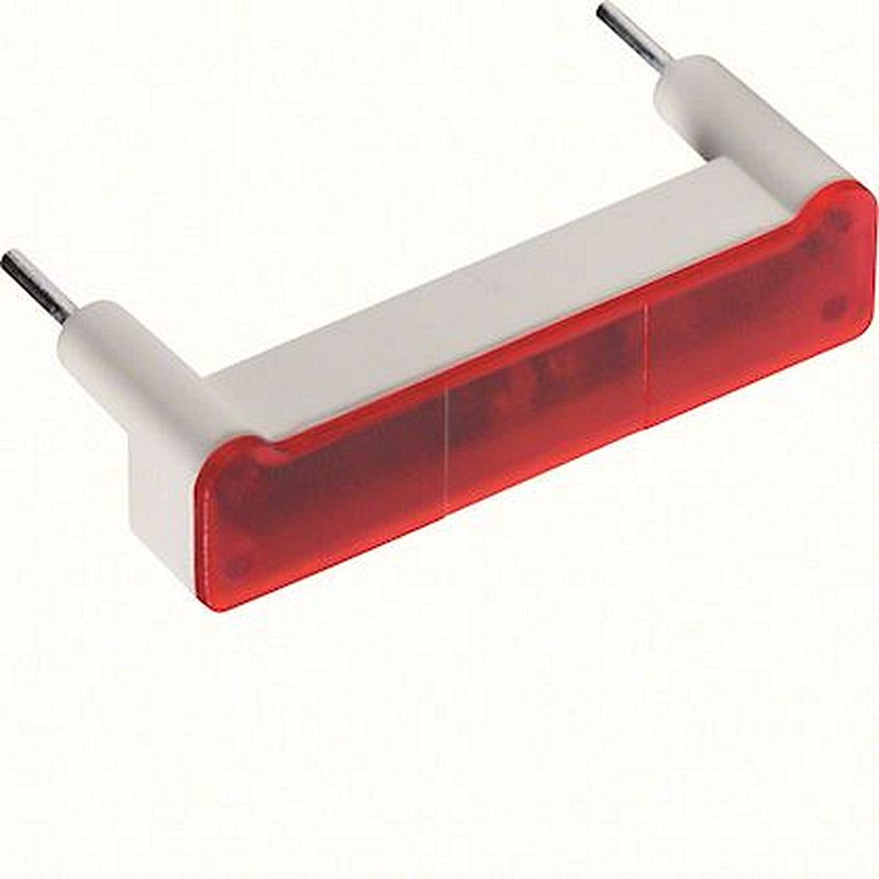 cubyco lampe pour signalisation, forme 'I', 12-28V rouge