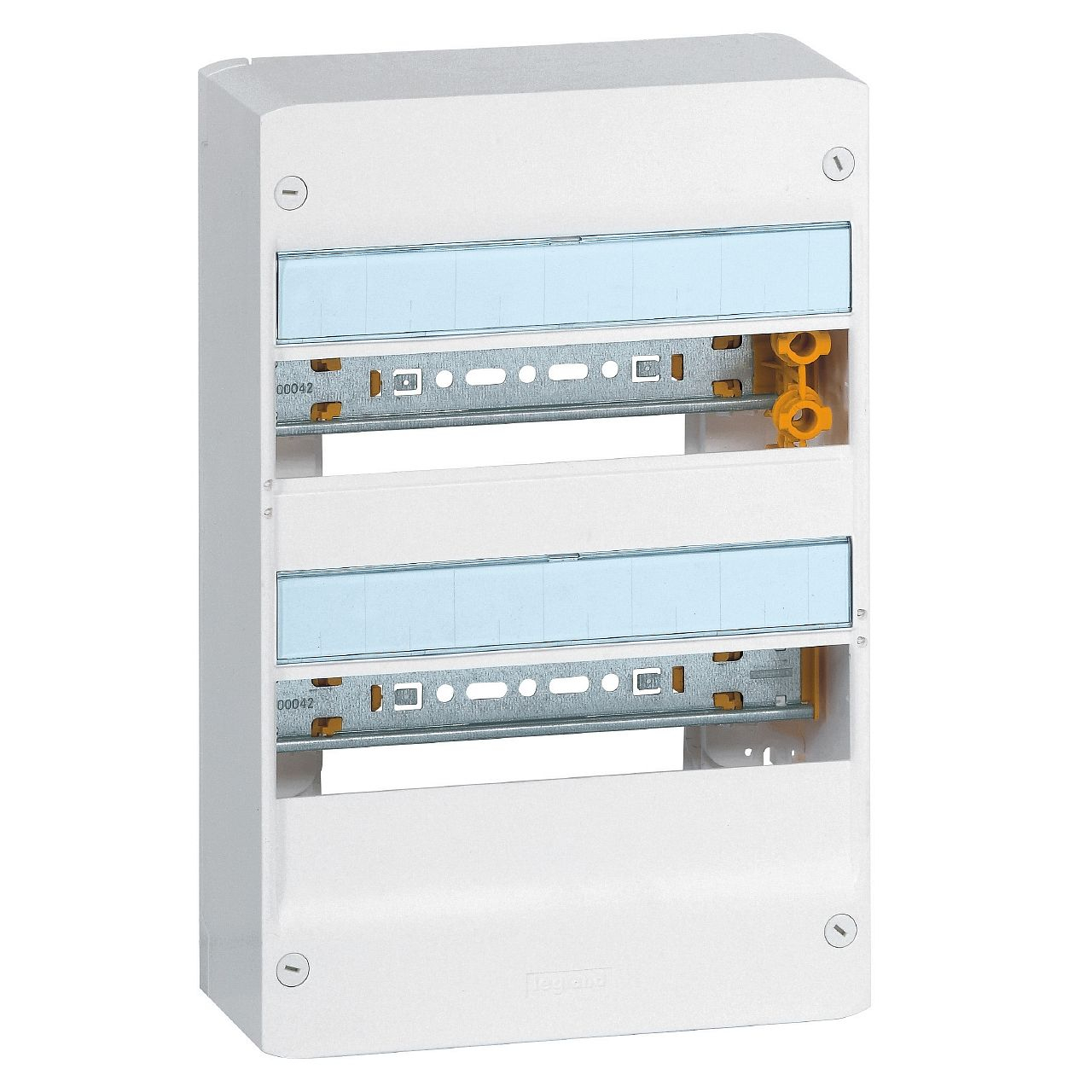 Coffret Drivia 13 modules 2 rangées IP30 IK05 - Blanc RAL9003