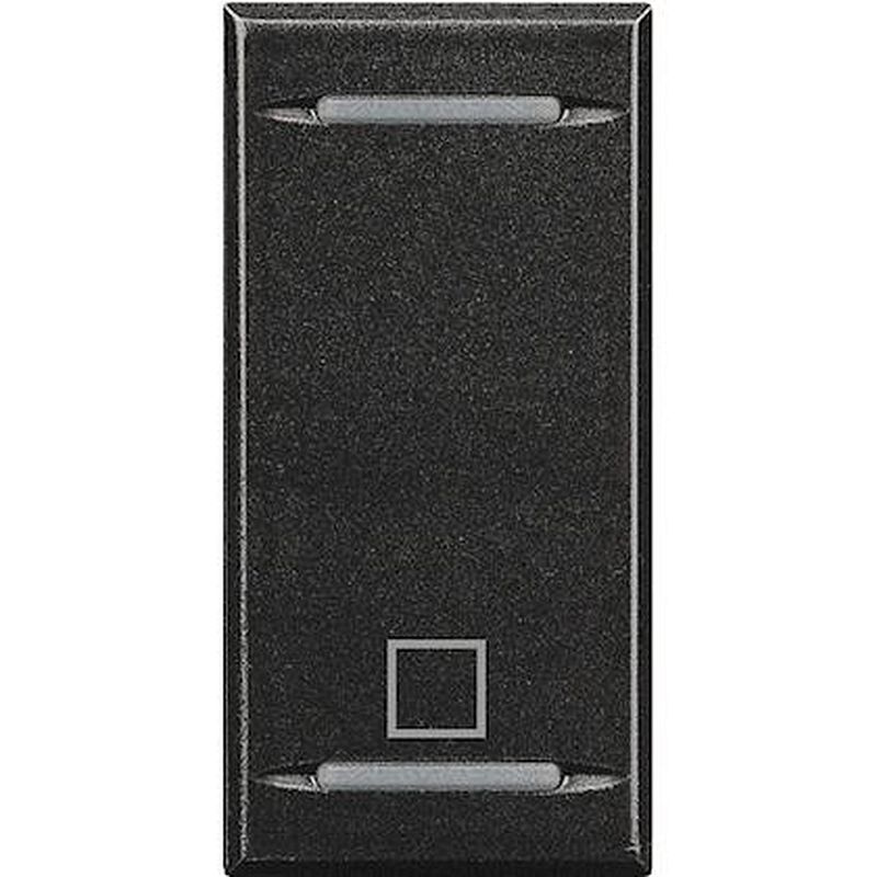 Manette Axolute symbole STOP 1 module - Anthracite