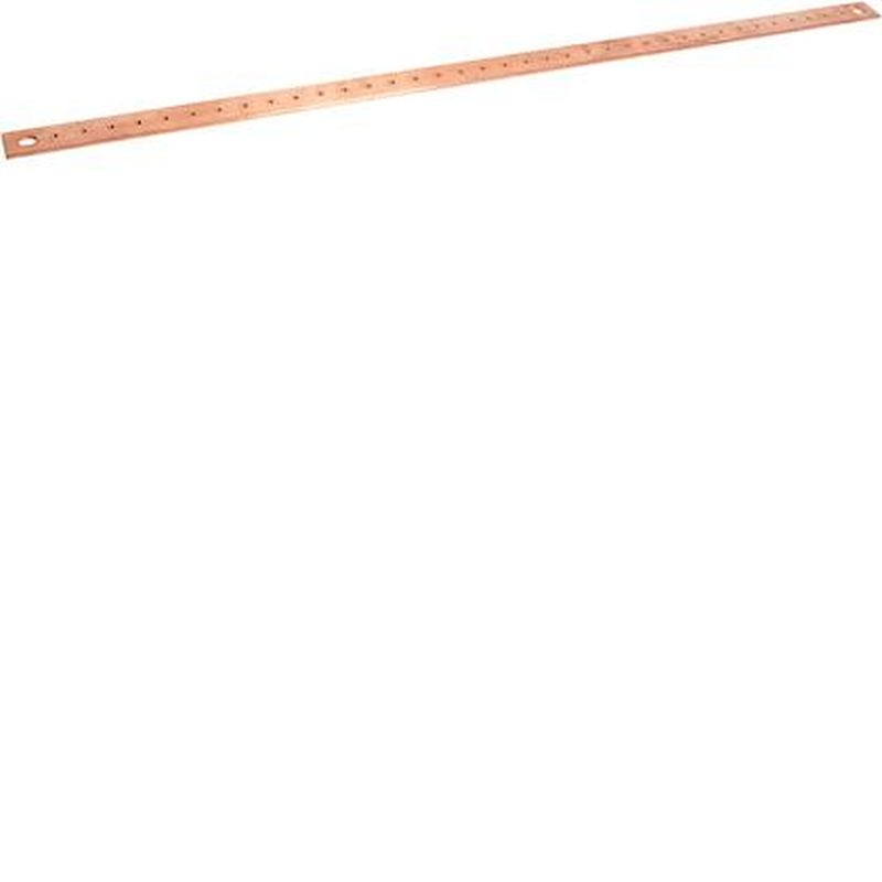 Barre Cu perforée M6 400A 32X5 longueur 1000