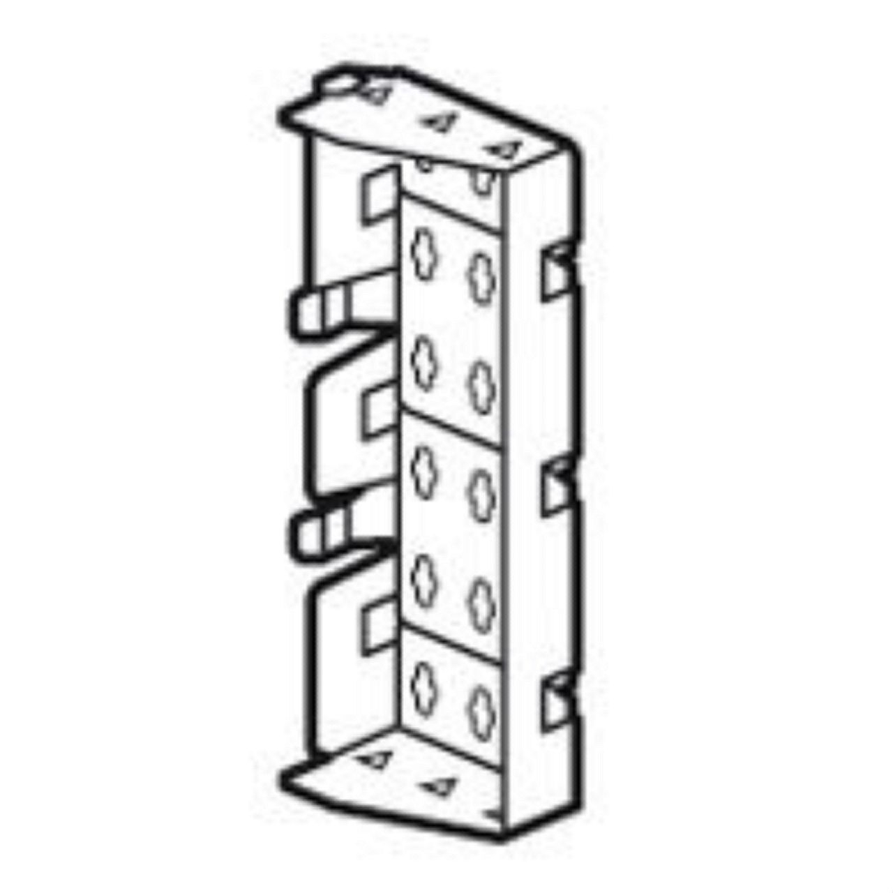 Rehausse de montants fonctionnels pour armoire XL³4000 pour montage des DPX³