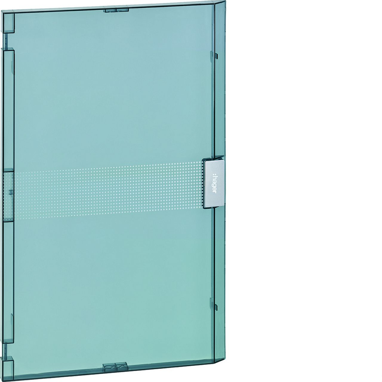 Porte transparente pour coffret vega largeur 18 modules hauteur 3 rangées