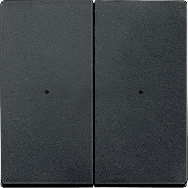 KNX M-Plan - enjoliveur pour commande double - anthracite