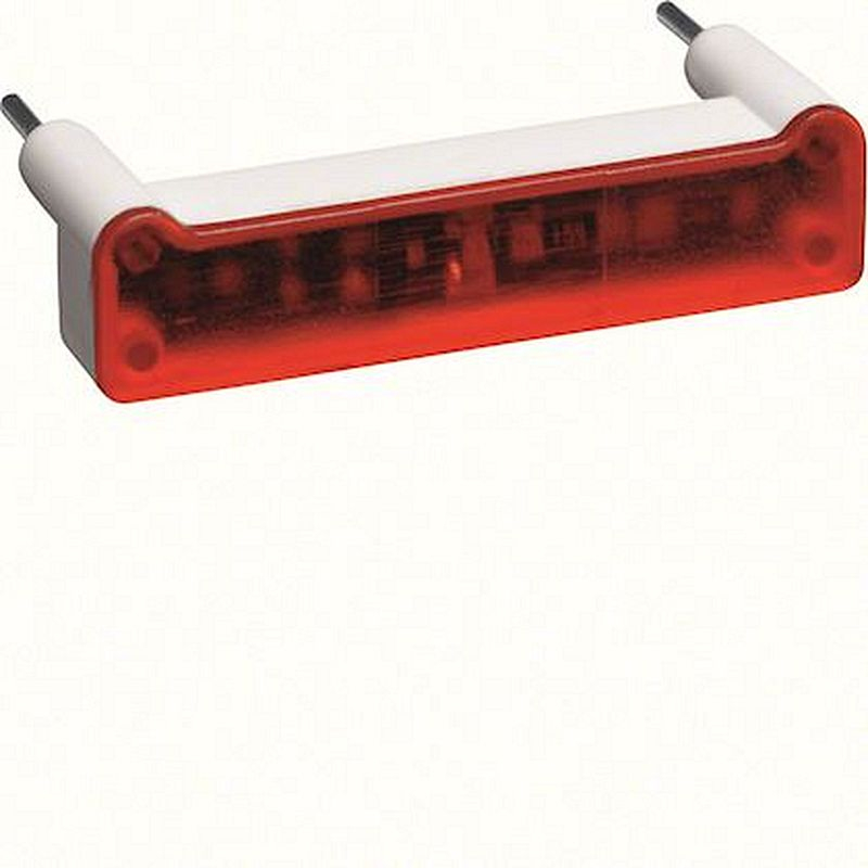 cubyco lampe pour signalisation  forme 'I' 250V rouge