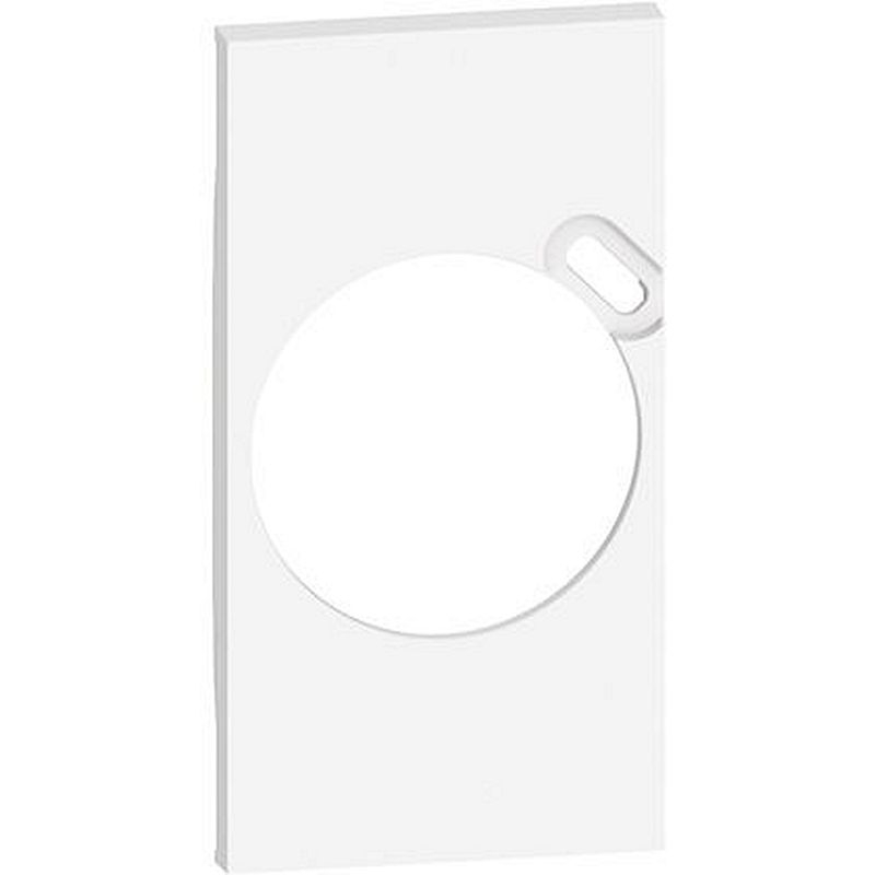 Plastron de finition Living Now pour prise Surface avec chargeur Type-C - blanc