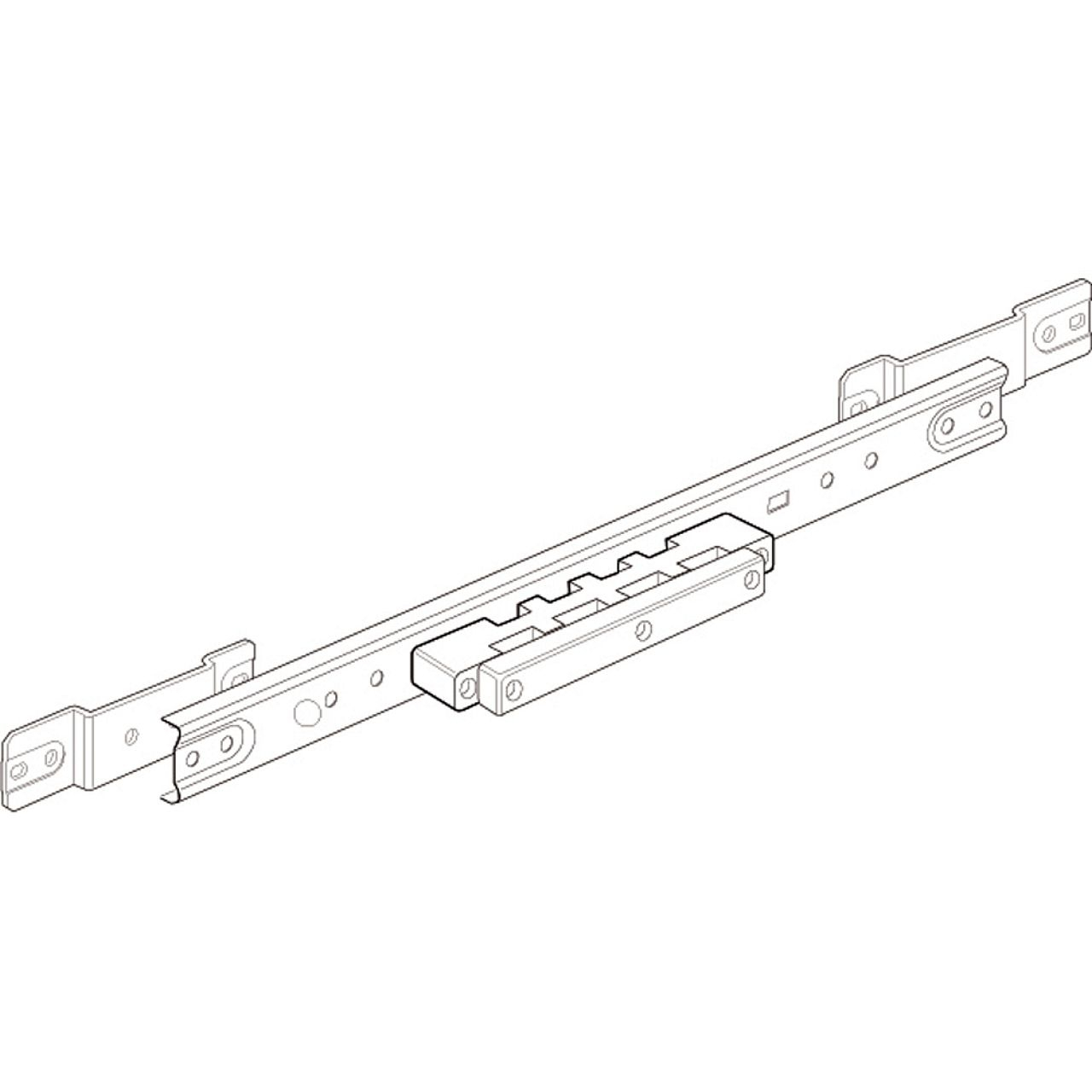 Support talon 250A à 630A - 36 modules